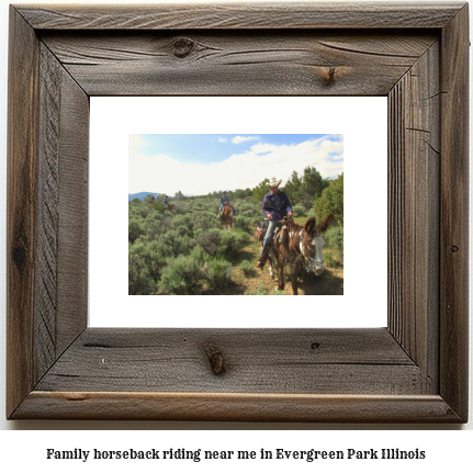 family horseback riding near me in Evergreen Park, Illinois